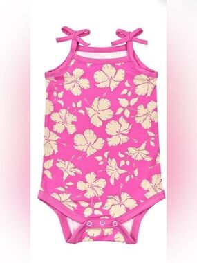 🆕 Coco Moon Hawaii Salina Bamboo Tank Top Onesie 0-6 M